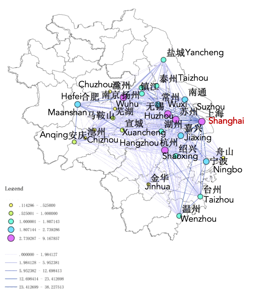 Space Syntax-Based Accessibility Analysis of the Pearl River Delta