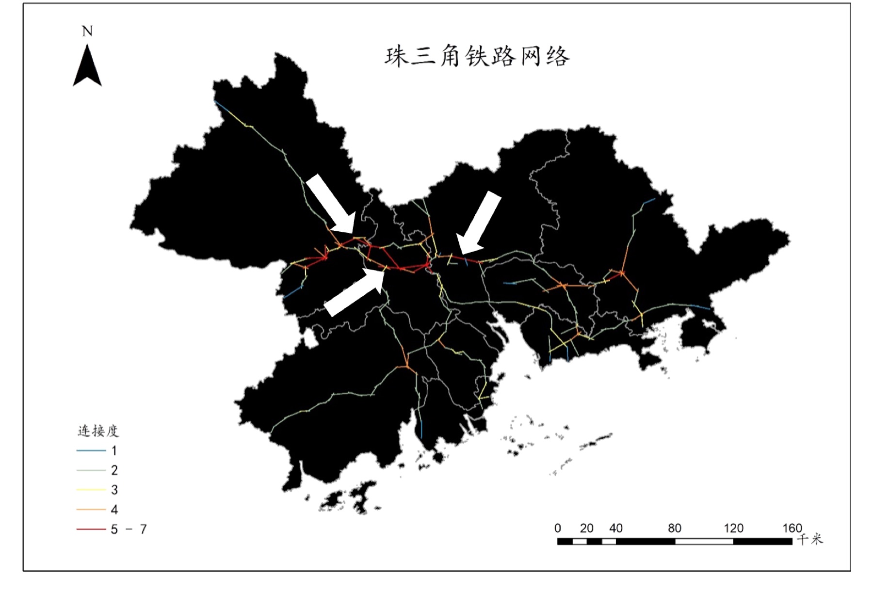 Space Syntax-Based Accessibility Analysis of the Pearl River Delta