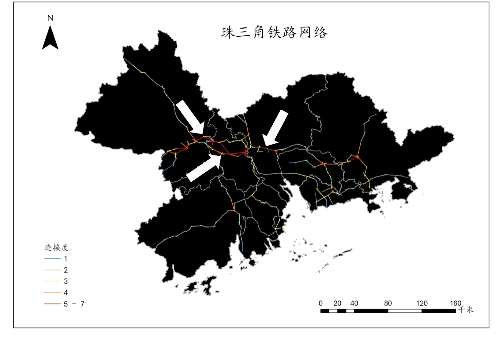 Space Syntax-Based Accessibility Analysis of the Pearl River Delta